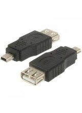 ADAPTADOR USB FEMEA X MINI USB 5 PINOS